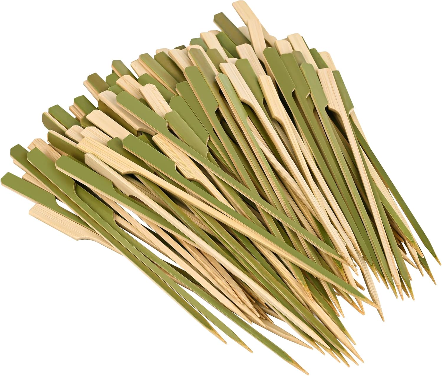 Bamboo Cocktail Skewers: 4.7in, 1000 Count for BBQ & Appetizers