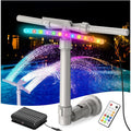 Solar Pool Fountain with Lights for Above Ground Pools - Colorful 360
