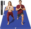 Extra Large Yoga Mat 78ftx57ft - Oversized TPE Mat for Couples