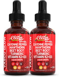 Cayenne Pepper Drops AllinOne Supplement - Daily Circulation Support