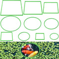 PAGOW Fish Feeding Rings Set - Floating Plant Corral for Aquariums