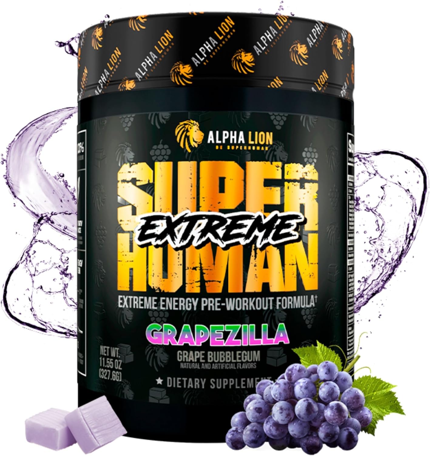 ALPHA LION Superhuman Extreme Pre Workout Powder for Energy