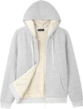 Women's Fleece Lined Zip Up Hoodie Jacket - Cozy All-Day Warmth
