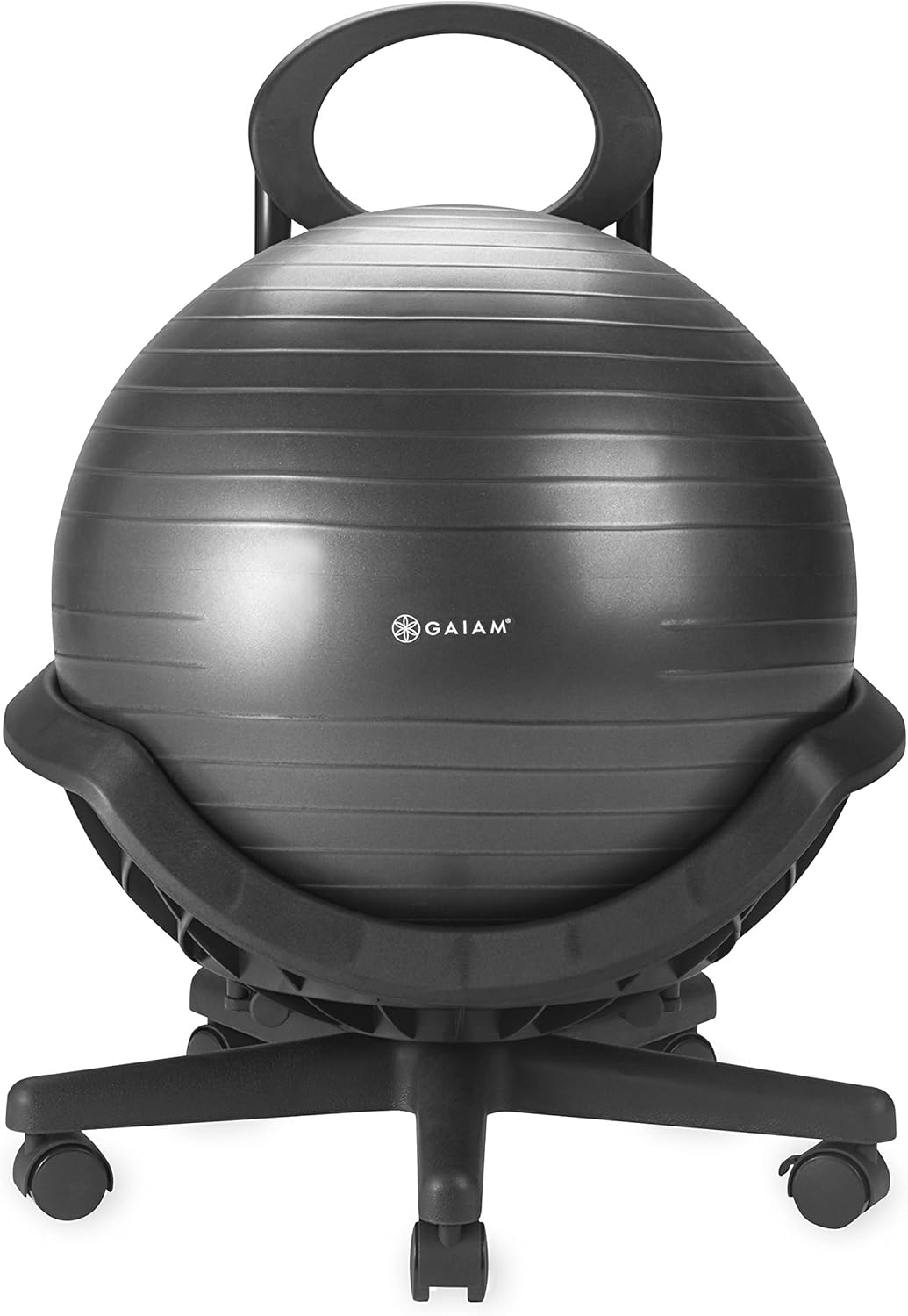 Gaiam Balance Ball Chair - Premium Ergonomic Stability
