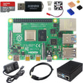 Raspberry Pi 4B 8GB DIY Kit - Starter Kit with Case, Fan & 64GB SD