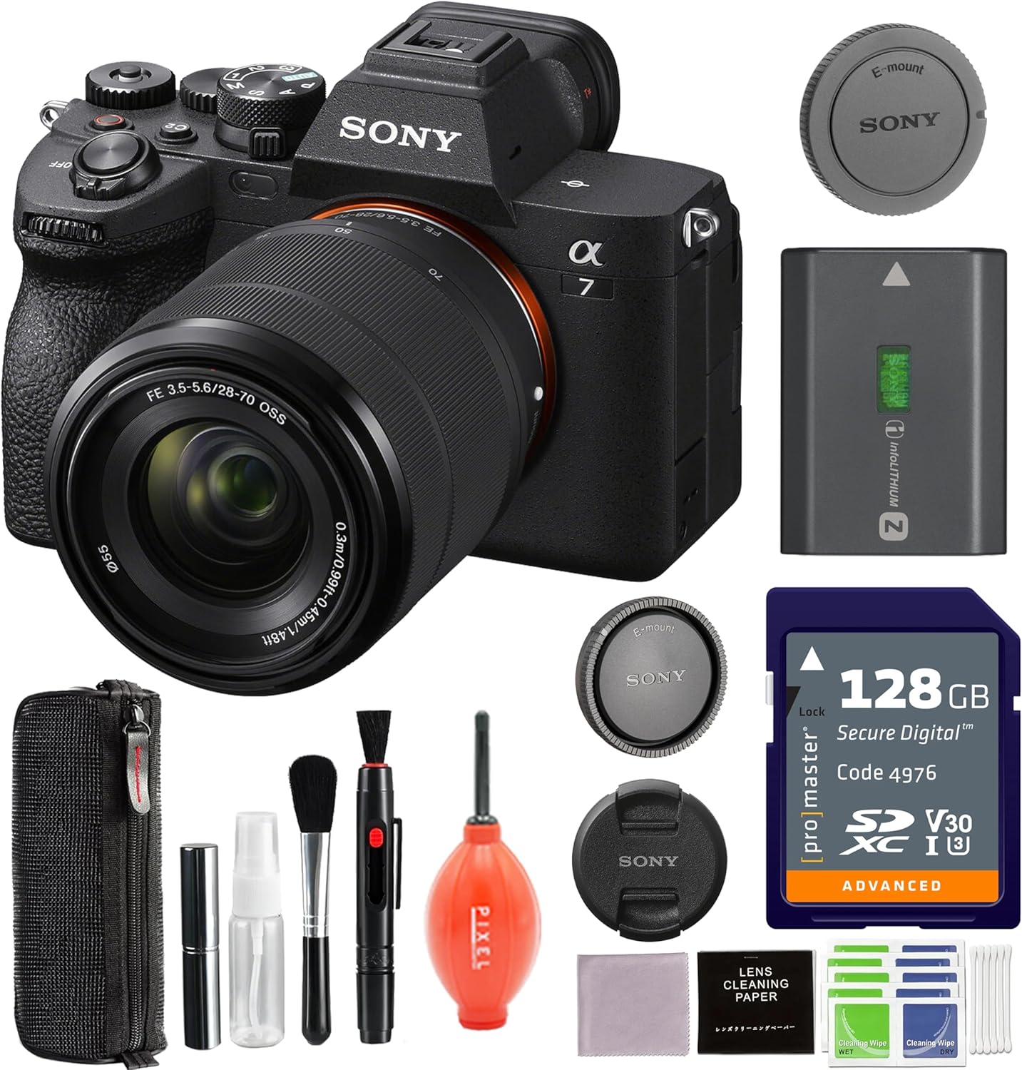 Capture Every Detail: Sony Alpha 7 IV Bundle