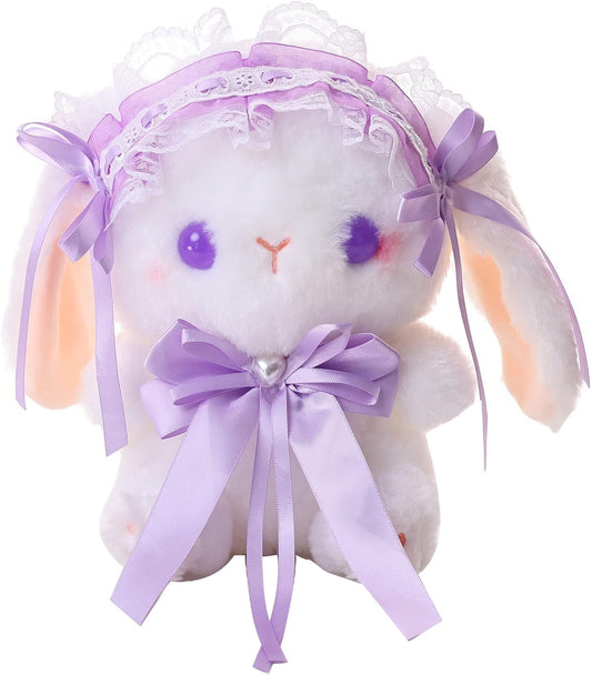 Lolita Bunny Plush Toy - Adorable 9 Rabbit (Purple)