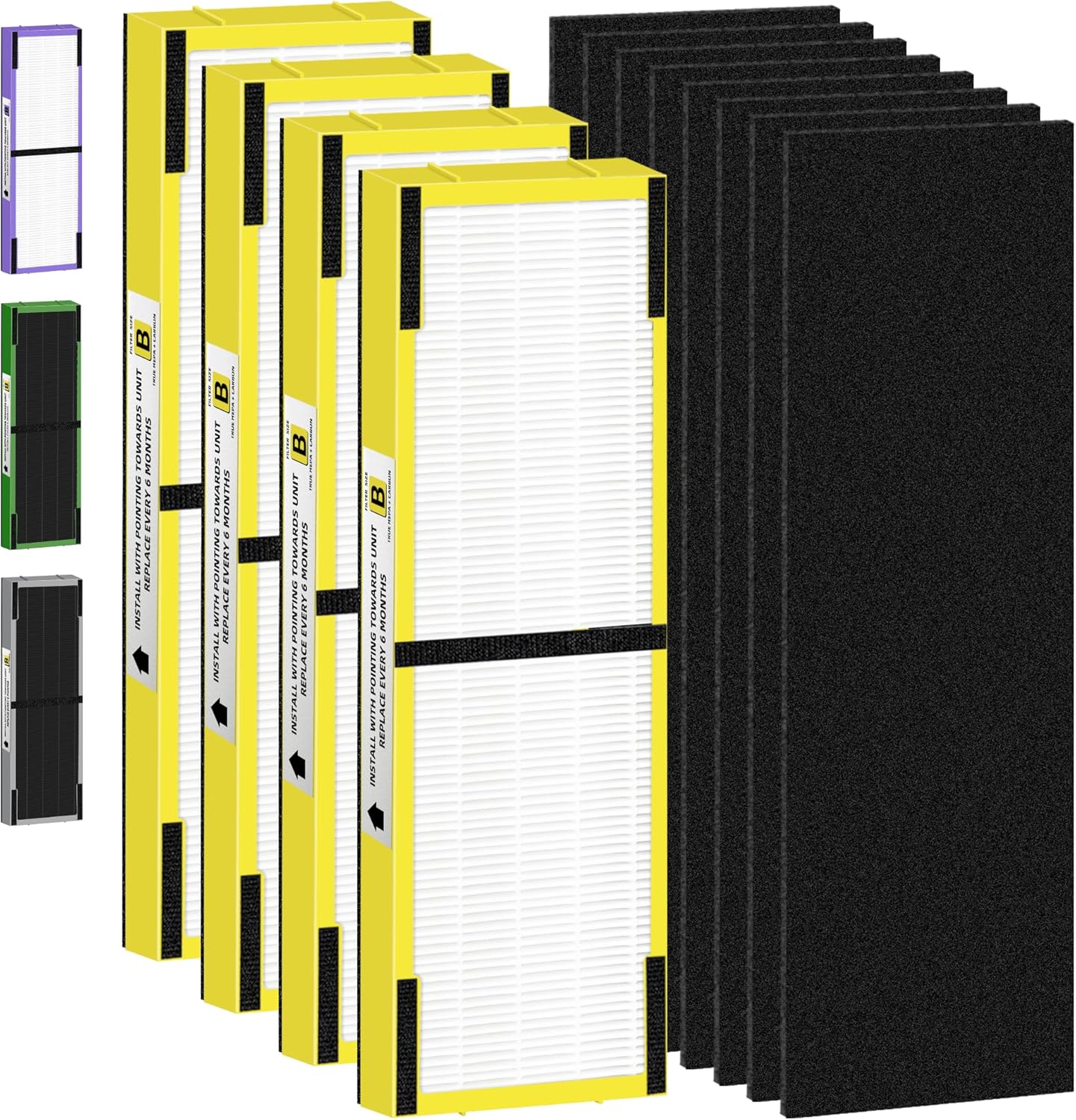 FLT4825 HEPA Filter B Replacement for G-Guardian Air Purifiers