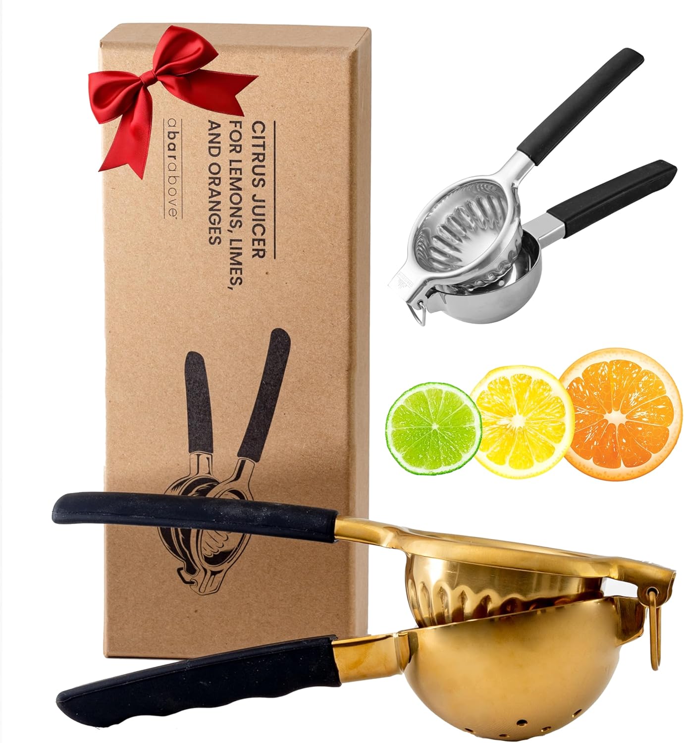 A Bar Above Stainless Steel Citrus Juicer for Mixologists