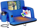 Alpcour Heated Reclining Stadium Seat for Ultimate Comfort
