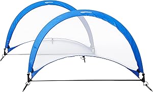 Portable Pop-Up Soccer Goal Net Set for Kids and Teens