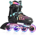 Girls Inline Skates for Boys Kids Ages 4-12 - Adjustable Light Up are