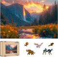 Wooden Puzzle for Adult 300 Piece - Challenging Landscape Jigsaw