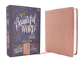 NIV Beautiful Word Bible with Peel/Stick Tabs in Leathersoft