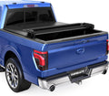 Quad 4-Flip 5.5FT Soft Flip Truck Bed Tonneau Cover - Quick Install