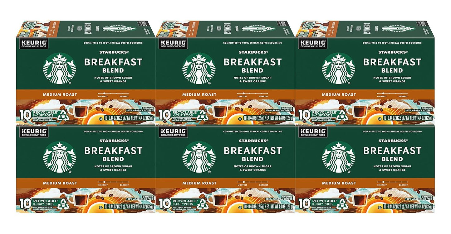 Starbucks Coffee Kcup Brkfst Blend for Keurig Brewing System