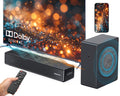2.1 ch Soundbar with Subwoofer for Home Theater Audio System