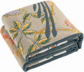 Boho Blanket 100% Cotton Reversible Throw 60in x 80in - Farmhouse