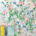 Niviy Stained Glass Window Film - Heat Blocking Rainbow Privacy Film