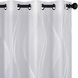 Deconovo Room Darkening Blackout Curtains for Energy Savings