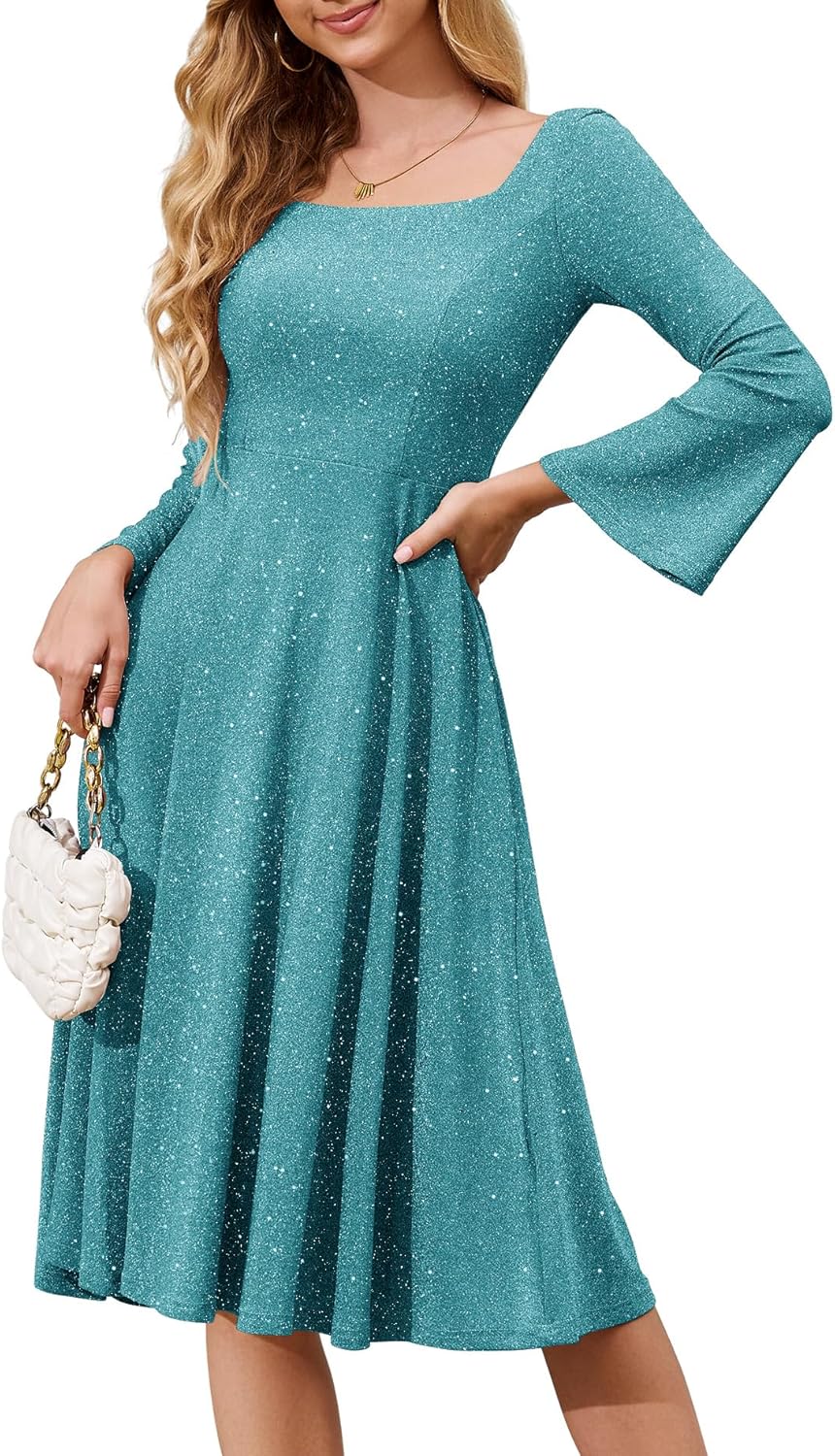 BeryLove Prom Dress for Teens: Elegant Sequin Party Dress