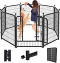 Dog Playpen 40 inch Heavy Duty Pet Fence for Indoor Outdoor Use