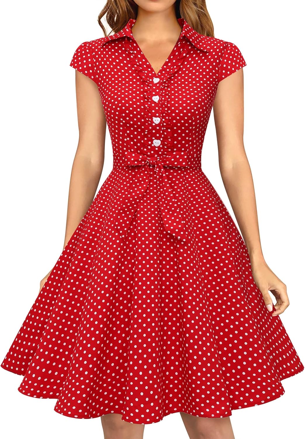 Wedtrend Women's 1950s Retro Rockabilly Dress for Every Occasion