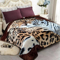 JYK Korean Mink Fleece Blanket Queen Size for Cozy Warmth