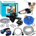 Zip Line Kit for Kids and Adults - 100FT, 380Lbs Capacity