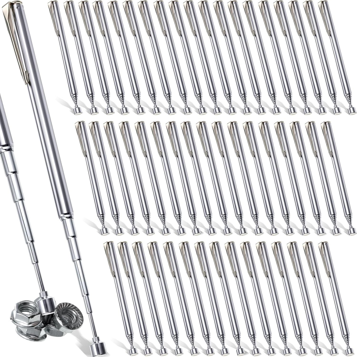 Telescoping Magnetic Pick Up Tool Grabbers for Easy Retrieval