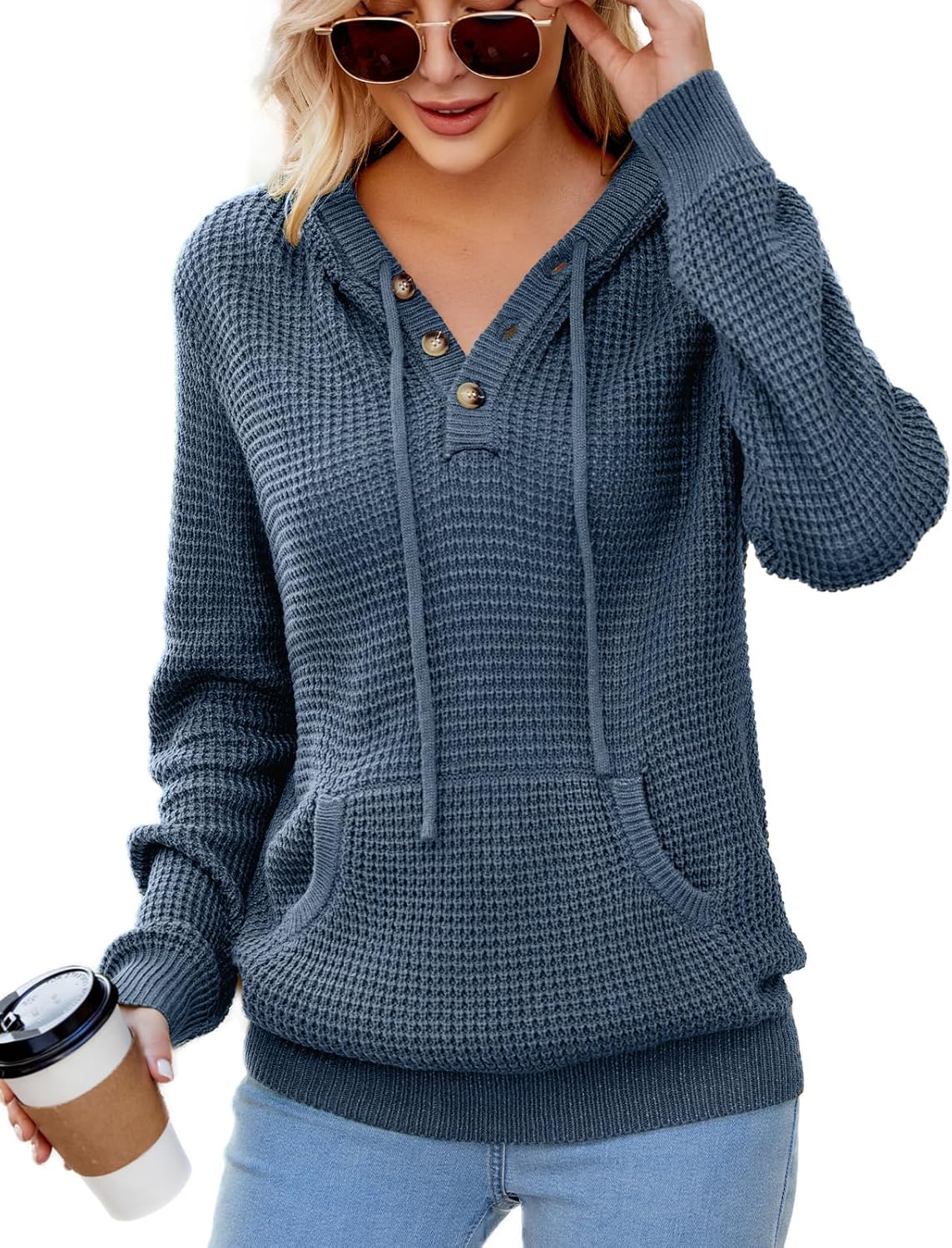VIMPUNEC 2025 Fall Womens Hoodies Oversized Casual Fashion