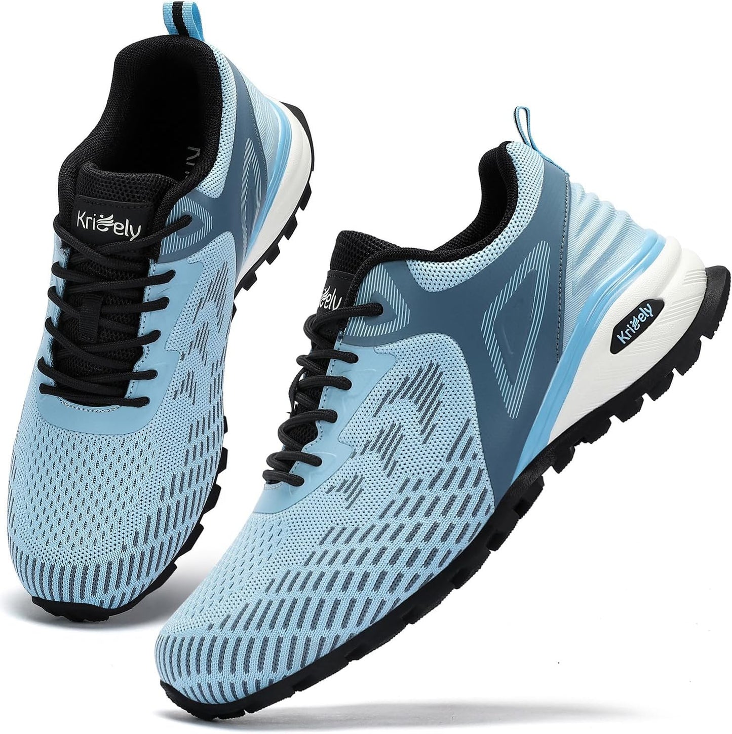 Kricely Men's Trail Running Shoes for Hiking and Sports Activities