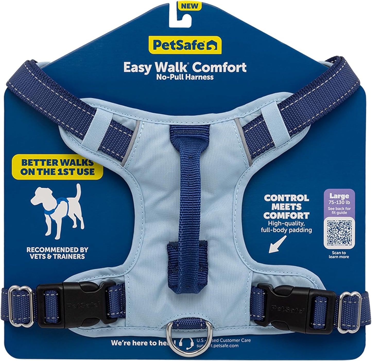 PetSafe Easy Walk Comfort No-Pull Dog Harness for Better Training