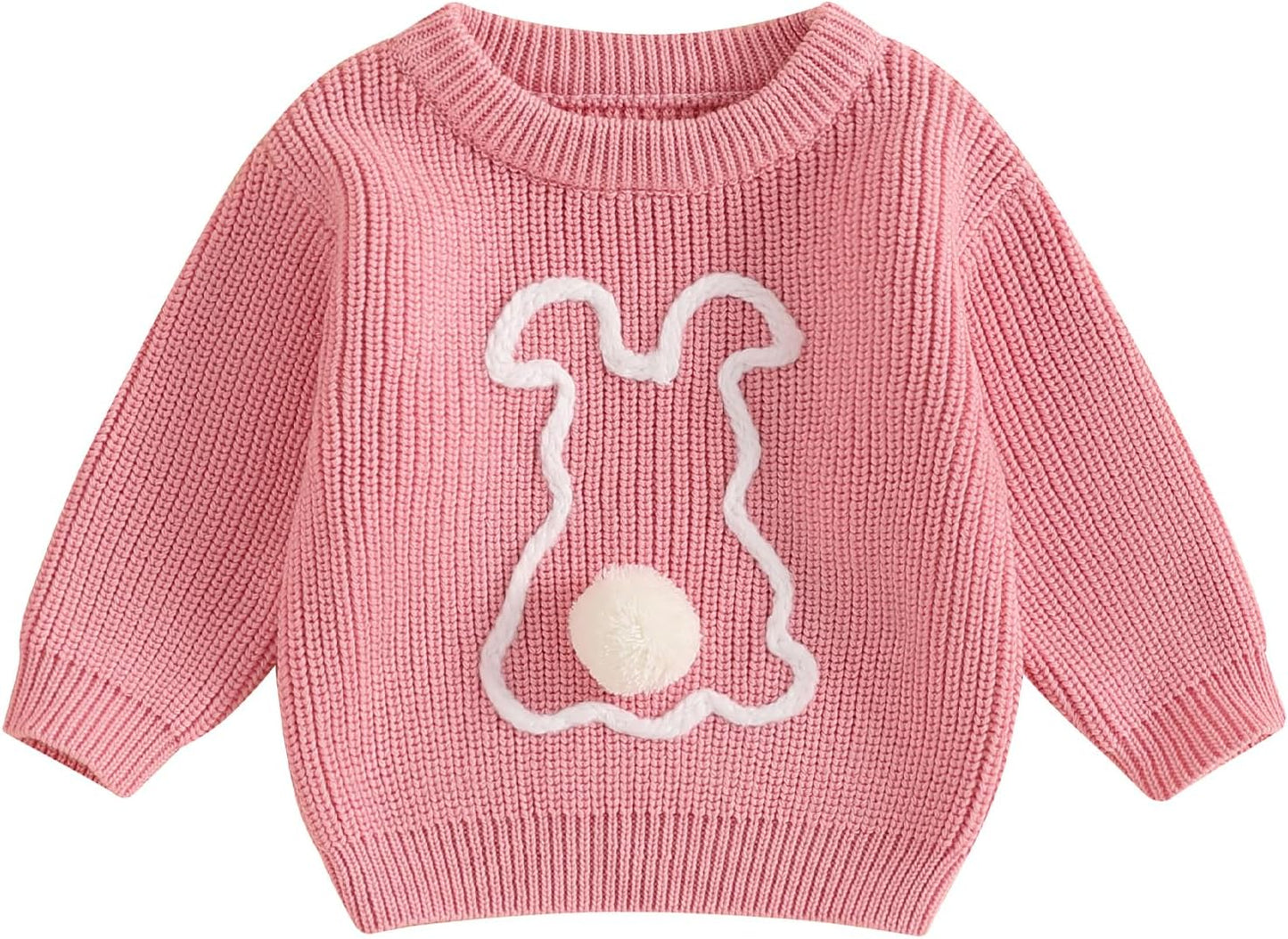 Eadrioss Toddler Embroidered Sweater - Cozy Spring Outfit