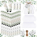 48 Sets Baby Shower Hand Cream and Lip Balm Favors - Sage Green Gift
