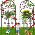 Garden Trellis 60in x 18in 2-Pack - Vertical Support for Vines