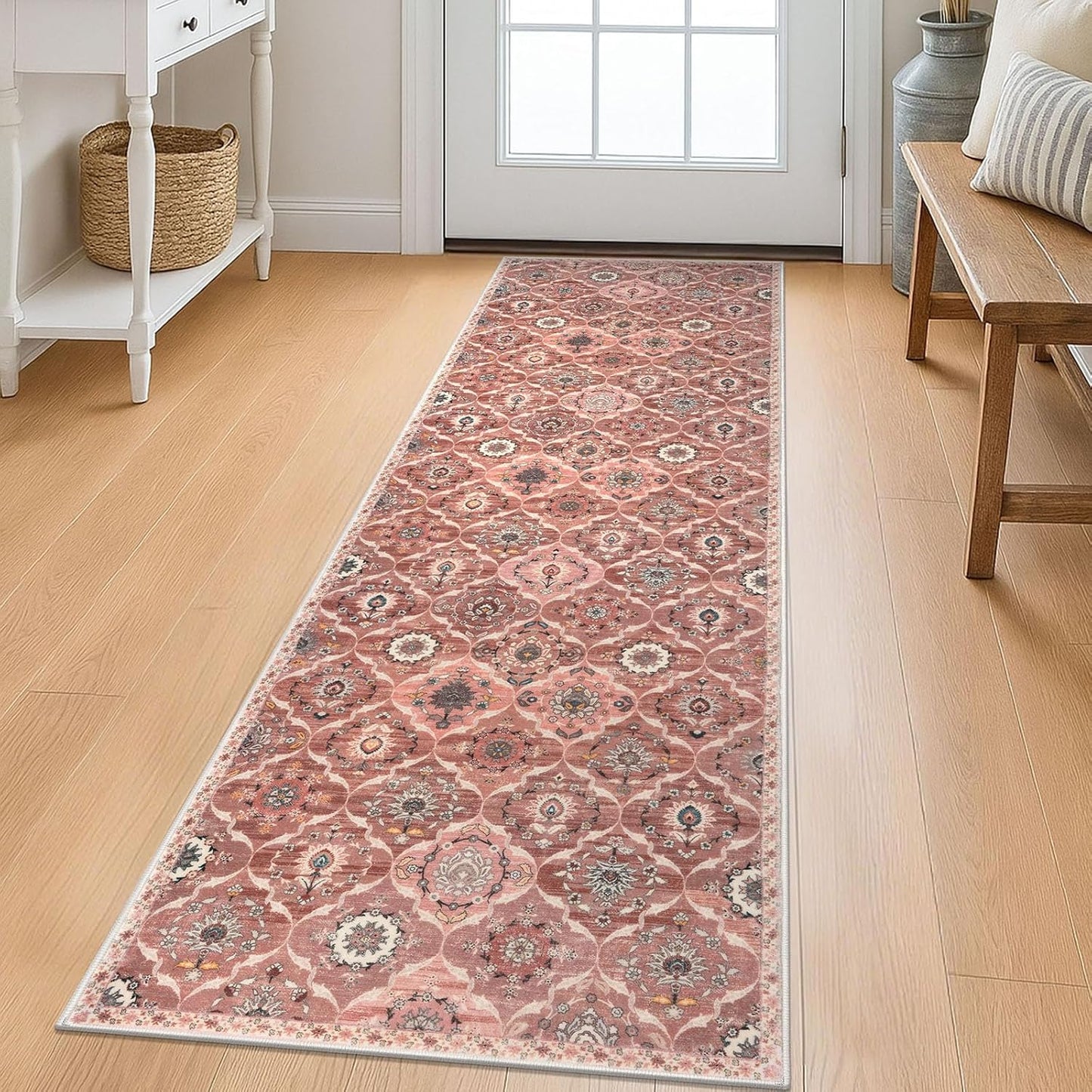 KILOCOCO 2x6 Runner Rug - Soft Washable Hallway Entryway Rug