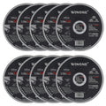 Cut Off Wheel 4 1/2 Inch 10 Pack - Ultra Thin Metal Cutting Discs