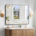 BONEWEI Bathroom Mirror 40x48 in Rectangle - Large Wall Mirror