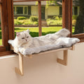 FUKUMARU Cat Window Perch for Large Cats - Sturdy Hammock Bed