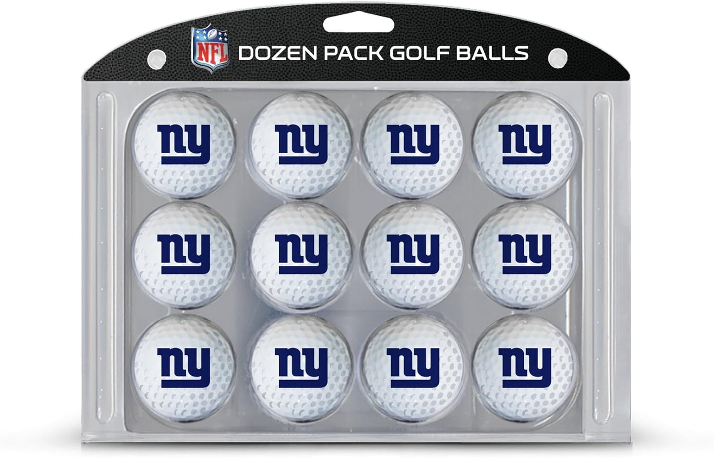 NFL Dozen Regulation Size Golf Balls with Team Imprint