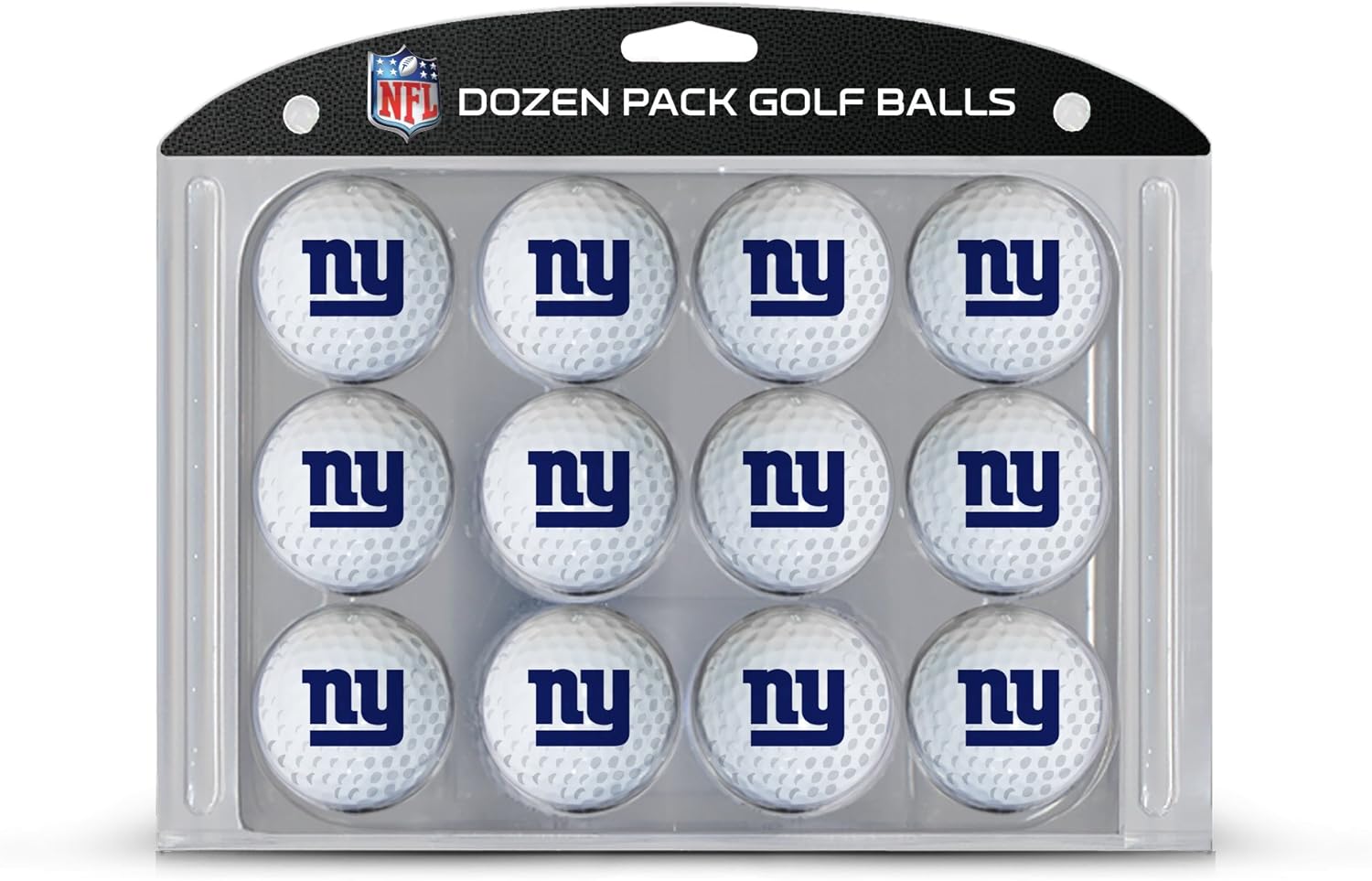NFL Dozen Regulation Size Golf Balls with Team Imprint