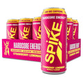 Spike Hardcore Energy Drink 350mg Caffeine - Zero Sugar (12 Pack)