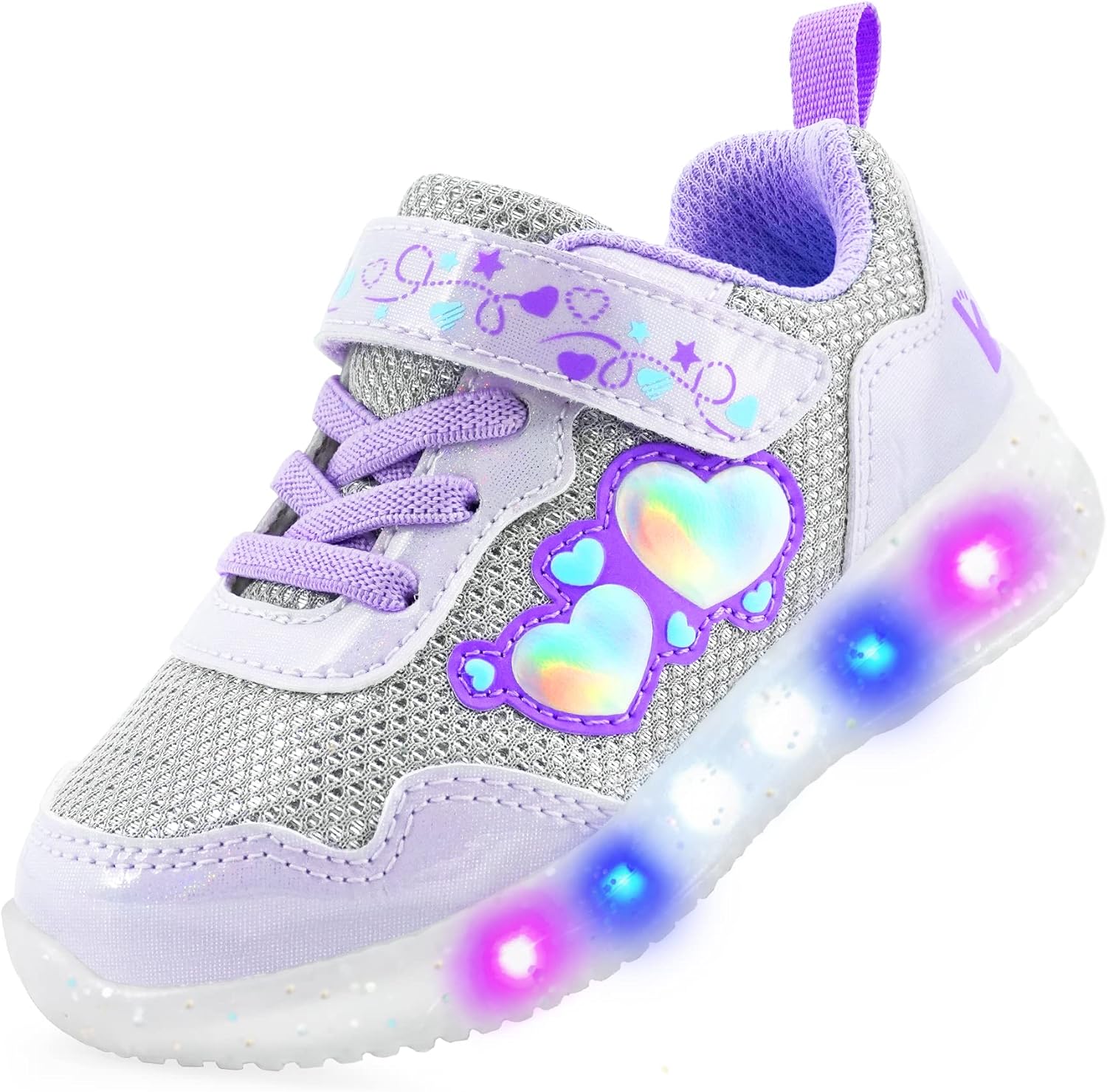 YESKIS Toddler Light Up Shoes for Boys and Girls - Adorable Sneakers