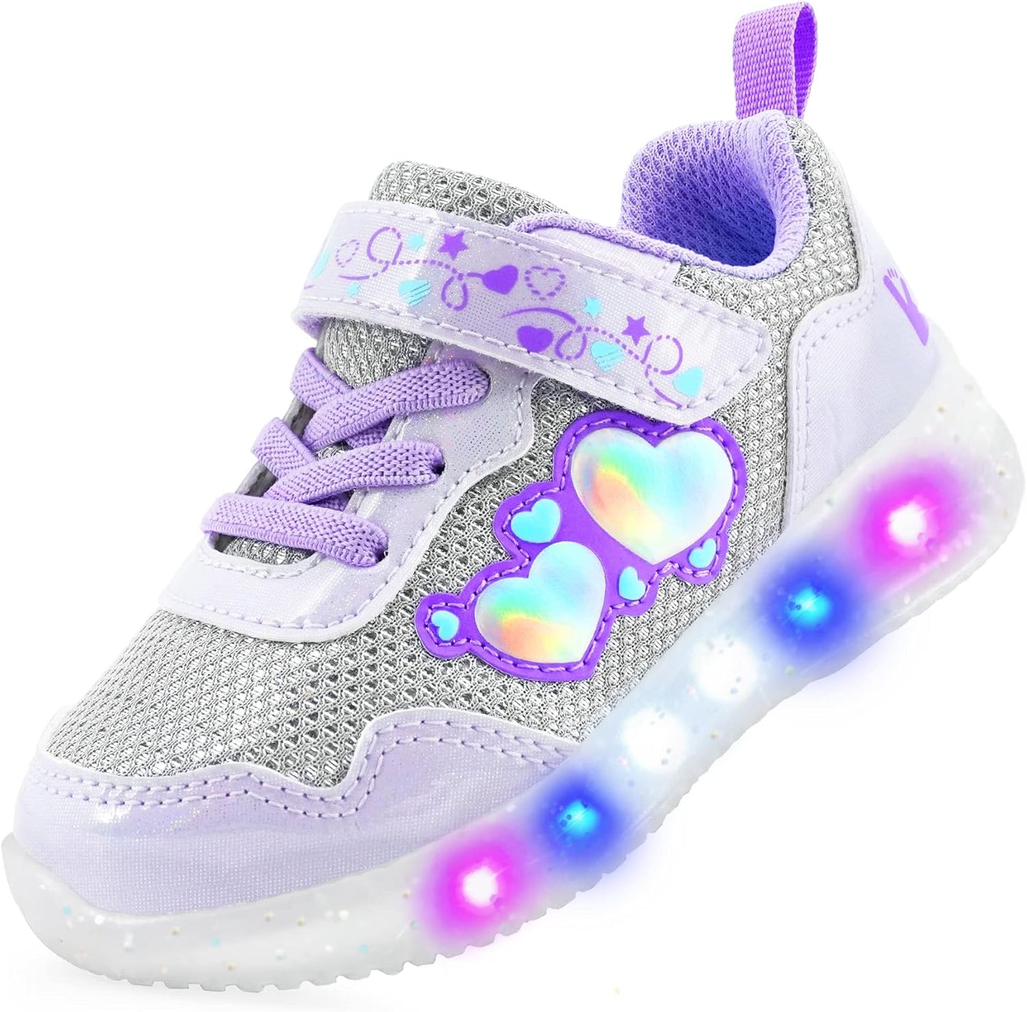 YESKIS Toddler Light Up Shoes for Boys and Girls - Adorable Sneakers