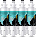 ICEPURE PRO ADQ36006101 Replacement Refrigerator Water Filter - 4 Pack