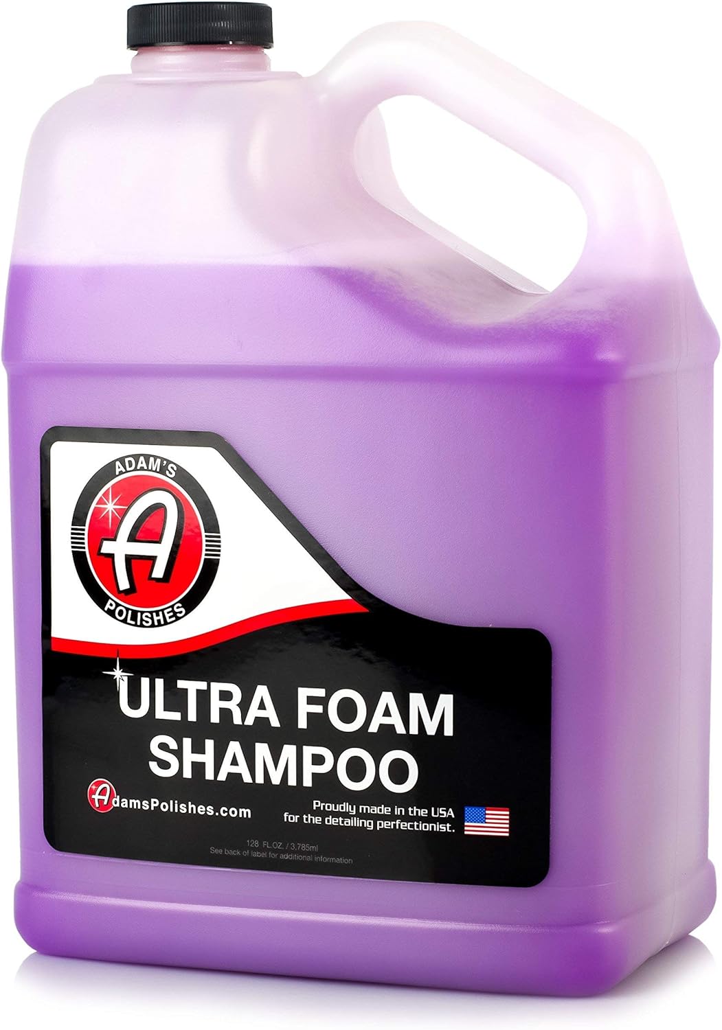 Adam's Ultra Foam Shampoo Gallon - Ultimate Sudsy Car Wash Solution