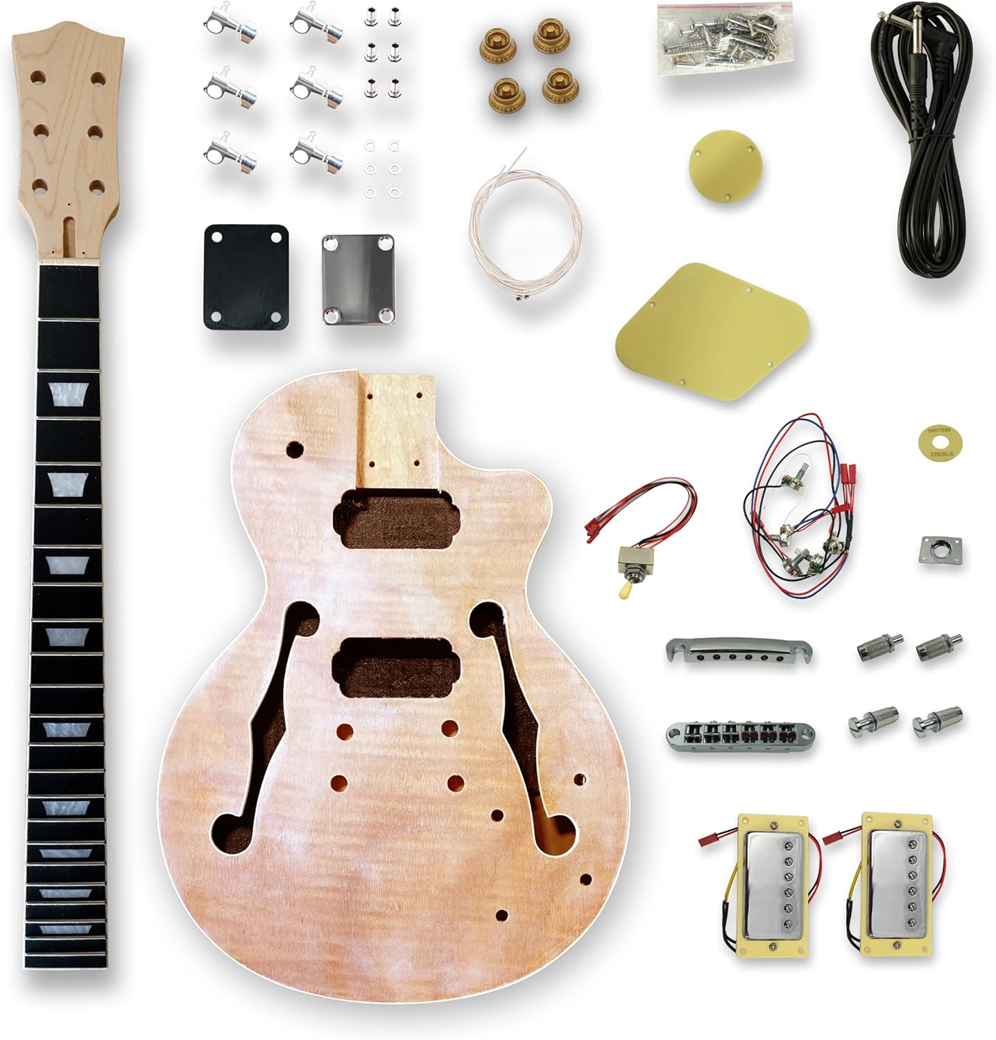 BexGears DIY Electric Guitar Kit - Customizable Tone