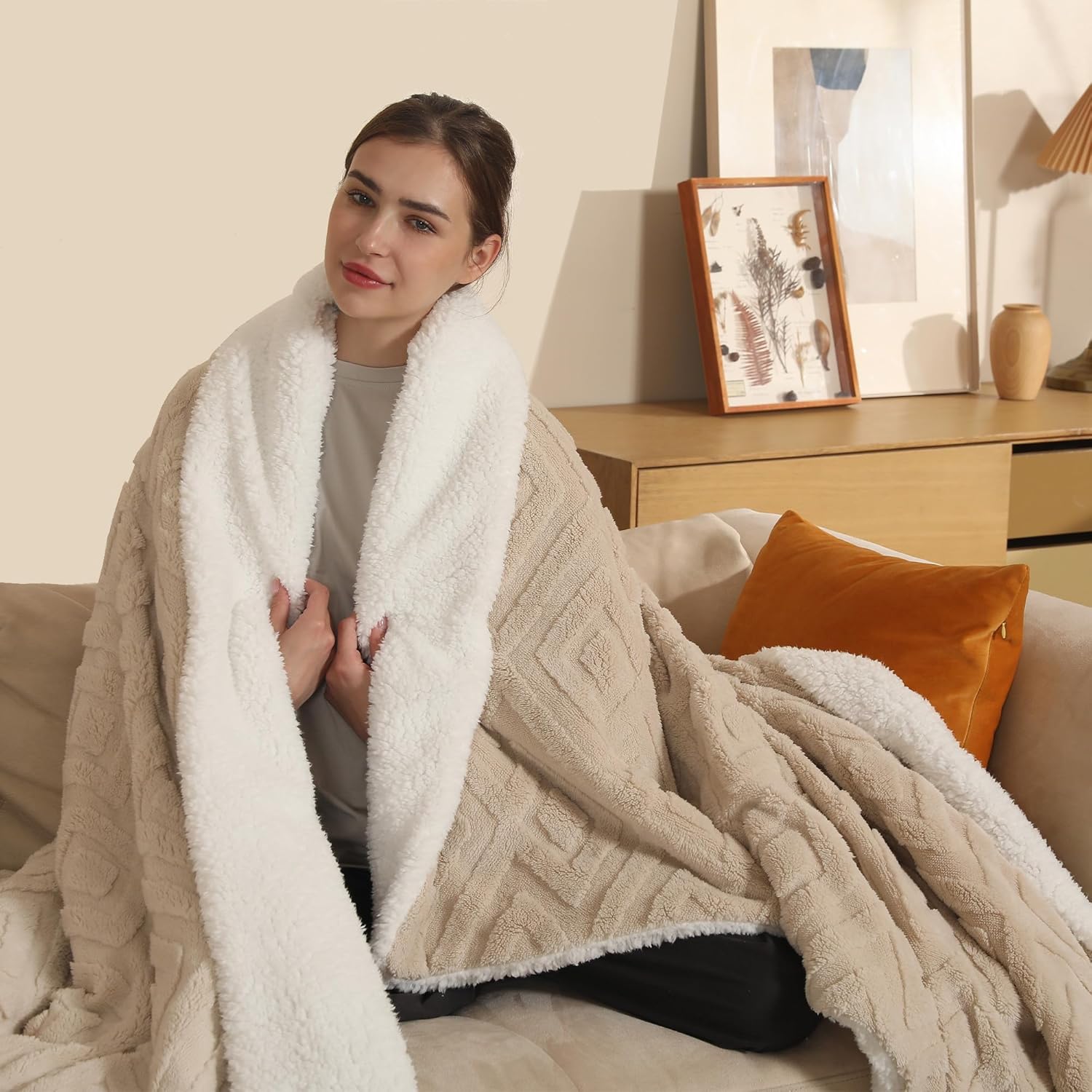 CHIOKY Electric Heated Blanket: Cozy & Fast Heating