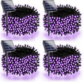 Purple Solar Halloween Lights Outdoor for Spooky Decor